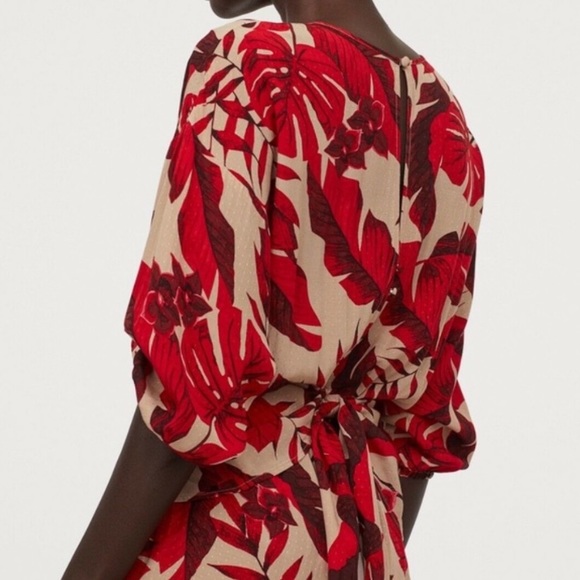 Johanna Ortiz for H&M Light Beige Leaf Pri… - Picture 5 of 10